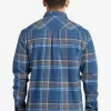 Mens Quiksilver Shirts & Polos | Waterman Lower Ridge Flannel Long Sleeve Top