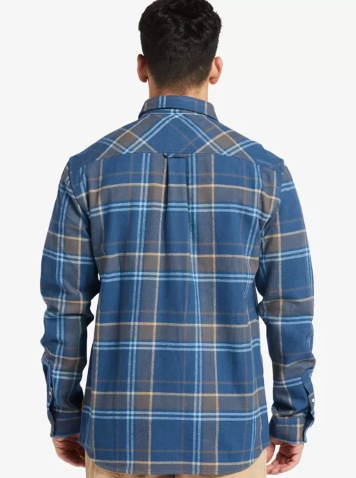 Mens Quiksilver Shirts & Polos | Waterman Lower Ridge Flannel Long Sleeve Top