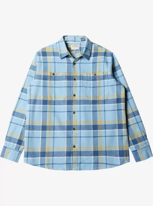 Mens Quiksilver Shirts & Polos | Waterman Lower Ridge Flannel Shirt