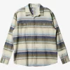 Mens Quiksilver Shirts & Polos | Waterman Lowest Tide Flannel Long Sleeve Shirt