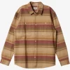 Mens Quiksilver Shirts & Polos | Waterman Lowest Tide Flannel Long Sleeve Top