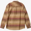 Mens Quiksilver Shirts & Polos | Waterman Lowest Tide Flannel Long Sleeve Top