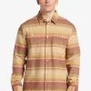 Mens Quiksilver Shirts & Polos | Waterman Lowest Tide Flannel Long Sleeve Top