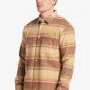 Mens Quiksilver Shirts & Polos | Waterman Lowest Tide Flannel Long Sleeve Top