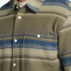 Mens Quiksilver Shirts & Polos | Waterman Lowest Tide Flannel Long Sleeve Top