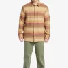 Mens Quiksilver Shirts & Polos | Waterman Lowest Tide Flannel Long Sleeve Top