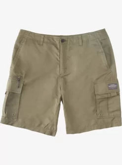 Mens Quiksilver Shorts | Waterman Maldive Atoll Cargo 20" Shorts