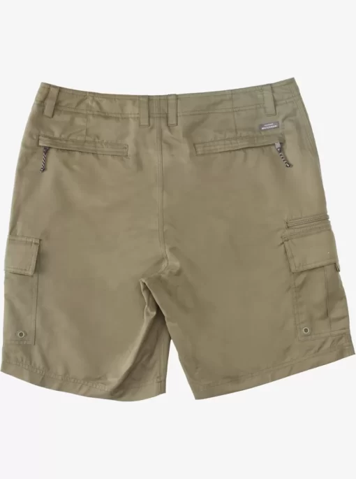 Mens Quiksilver Shorts | Waterman Maldive Atoll Cargo 20" Shorts