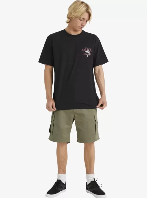 Mens Quiksilver Shorts | Waterman Maldive Atoll Cargo 20" Shorts