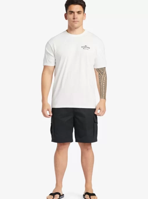 Mens Quiksilver Shorts | Waterman Maldive Atoll Cargo 20" Shorts