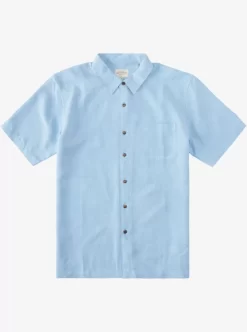 Mens Quiksilver Shirts & Polos | Waterman Manele Bay Short Sleeve Shirt