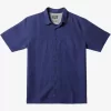 Mens Quiksilver Shirts & Polos | Waterman Manele Bay Short Sleeve Shirt