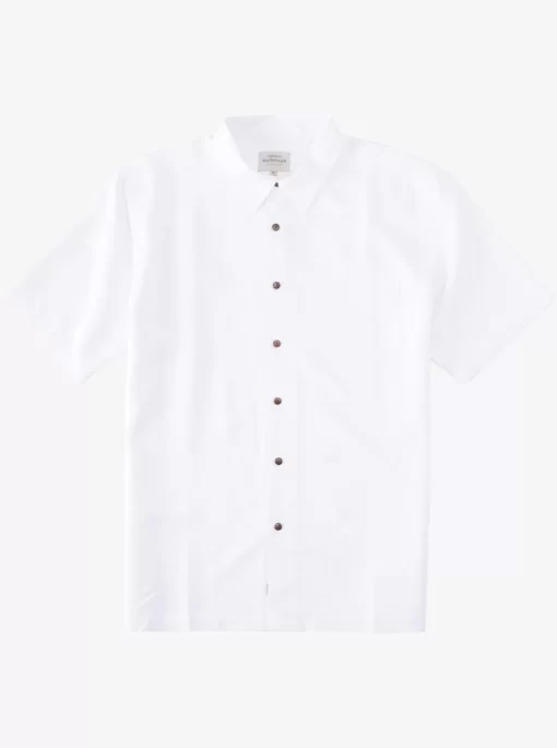 Mens Quiksilver Shirts & Polos | Waterman Manele Bay Short Sleeve Shirt