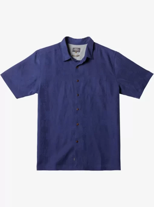 Mens Quiksilver Shirts & Polos | Waterman Manele Bay Short Sleeve Shirt