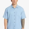 Mens Quiksilver Shirts & Polos | Waterman Manele Bay Short Sleeve Shirt