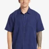 Mens Quiksilver Shirts & Polos | Waterman Manele Bay Short Sleeve Shirt