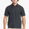 Mens Quiksilver Shirts & Polos | Waterman Manele Bay Short Sleeve Shirt