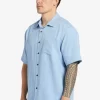 Mens Quiksilver Shirts & Polos | Waterman Manele Bay Short Sleeve Shirt