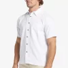 Mens Quiksilver Shirts & Polos | Waterman Manele Bay Short Sleeve Shirt