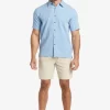 Mens Quiksilver Shirts & Polos | Waterman Manele Bay Short Sleeve Shirt