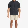 Mens Quiksilver Shirts & Polos | Waterman Manele Bay Short Sleeve Shirt