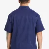 Mens Quiksilver Shirts & Polos | Waterman Manele Bay Short Sleeve Shirt