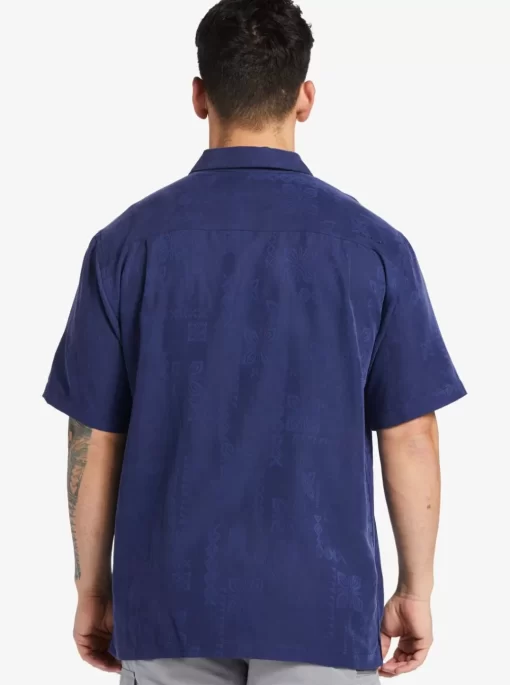 Mens Quiksilver Shirts & Polos | Waterman Manele Bay Short Sleeve Shirt