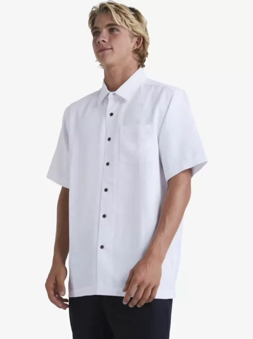 Mens Quiksilver Shirts & Polos | Waterman Manele Bay Short Sleeve Shirt