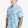 Mens Quiksilver Shirts & Polos | Waterman Micronesia Woven Shirt