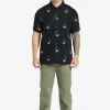 Mens Quiksilver Shirts & Polos | Waterman Micronesia Woven Shirt