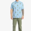 Mens Quiksilver Shirts & Polos | Waterman Micronesia Woven Shirt