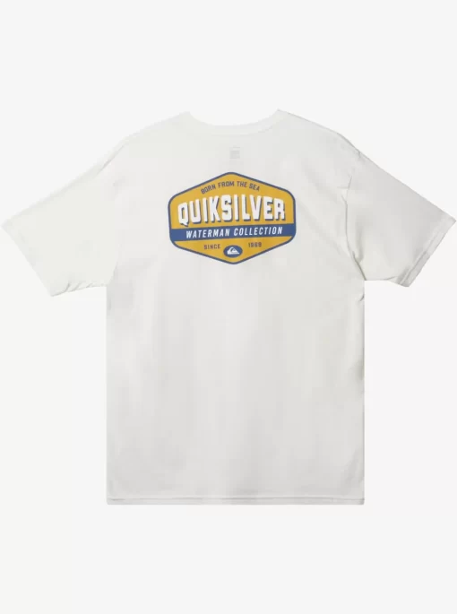 Mens Quiksilver Tees | Waterman Morning Session T-Shirt