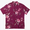 Mens Quiksilver Shirts & Polos | Waterman Night Bloomer Woven Shirt