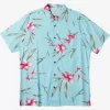 Mens Quiksilver Shirts & Polos | Waterman Night Bloomer Woven Shirt