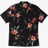 Mens Quiksilver Shirts & Polos | Waterman Night Bloomer Woven Shirt