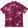 Mens Quiksilver Shirts & Polos | Waterman Night Bloomer Woven Shirt