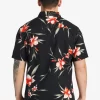 Mens Quiksilver Shirts & Polos | Waterman Night Bloomer Woven Shirt