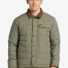 Mens Quiksilver Jackets | Waterman Ocean Caves Lightweight Puffer Jacket