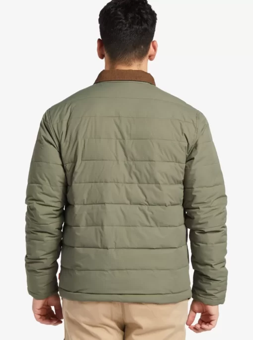 Mens Quiksilver Jackets | Waterman Ocean Caves Lightweight Puffer Jacket