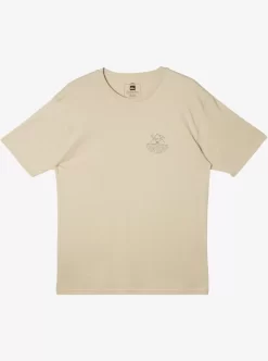 Mens Quiksilver Tees | Waterman Outdoor Livin T-Shirt