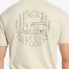 Mens Quiksilver Tees | Waterman Outdoor Livin T-Shirt