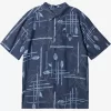 Mens Quiksilver Shirts & Polos | Waterman Paddle Out Short Sleeve Shirt