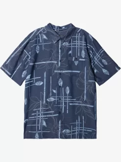 Mens Quiksilver Shirts & Polos | Waterman Paddle Out Short Sleeve Shirt