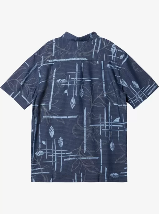 Mens Quiksilver Shirts & Polos | Waterman Paddle Out Short Sleeve Shirt