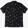 Mens Quiksilver Shirts & Polos | Waterman Palm Friday Woven Shirt