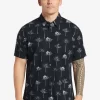 Mens Quiksilver Shirts & Polos | Waterman Palm Friday Woven Shirt