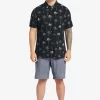 Mens Quiksilver Shirts & Polos | Waterman Palm Friday Woven Shirt