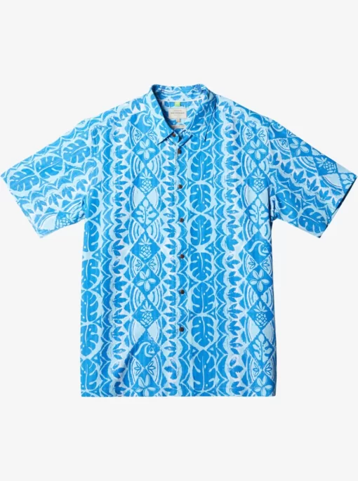 Mens Quiksilver Shirts & Polos | Waterman Paradise Day Short Sleeve Shirt