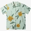 Mens Quiksilver Shirts & Polos | Waterman Perfect Bloom Short Sleeve Shirt