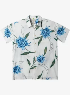 Mens Quiksilver Shirts & Polos | Waterman Perfect Bloom Short Sleeve Shirt